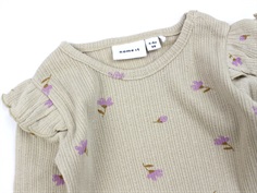 Name It white pepper blomstret body